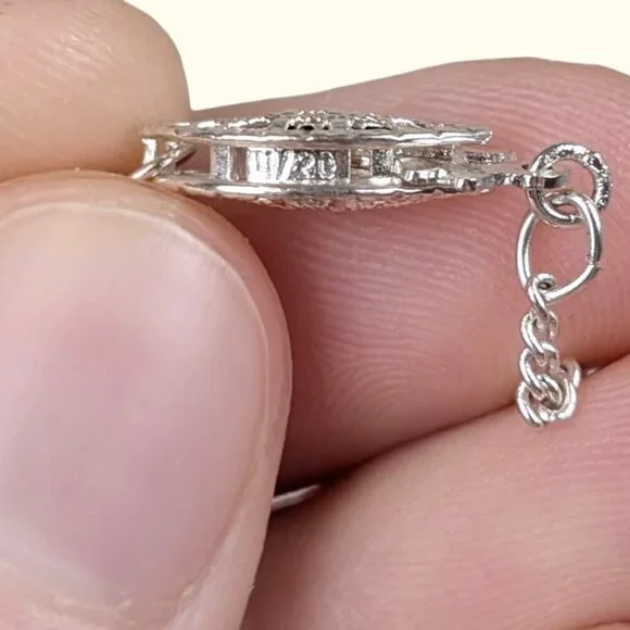 Long Rhinestone Key Pendant Necklace - Picture 6 of 7